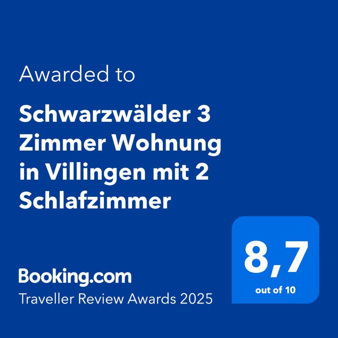 Schwarzwaelder 3 Zimmer Wohnung In Villingen Mit 2 Schlafzimmer Bagian luar foto